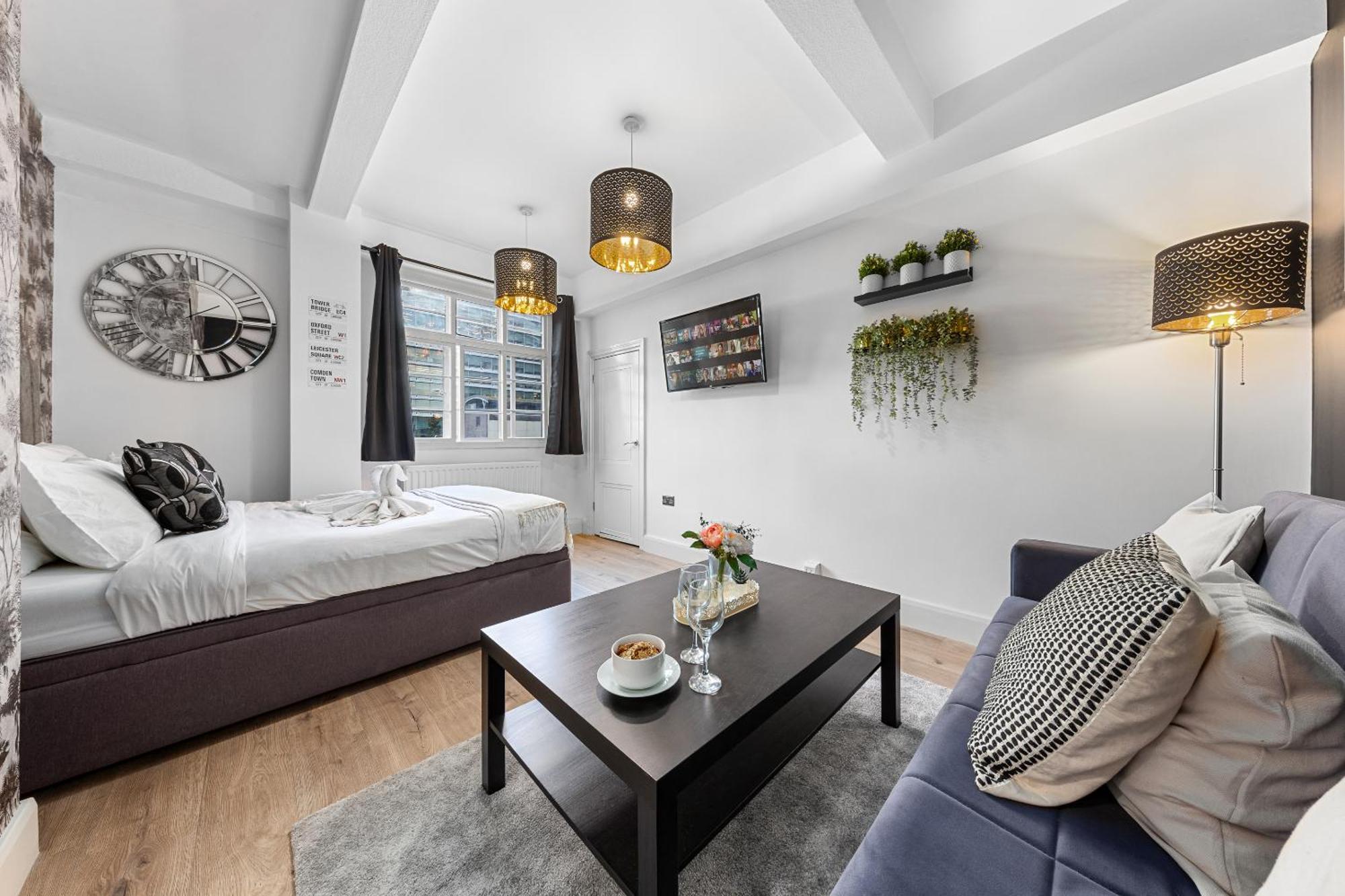 Central London Luxury, Relaxing Apartment! 2 Mins From Paddington Station! מראה חיצוני תמונה