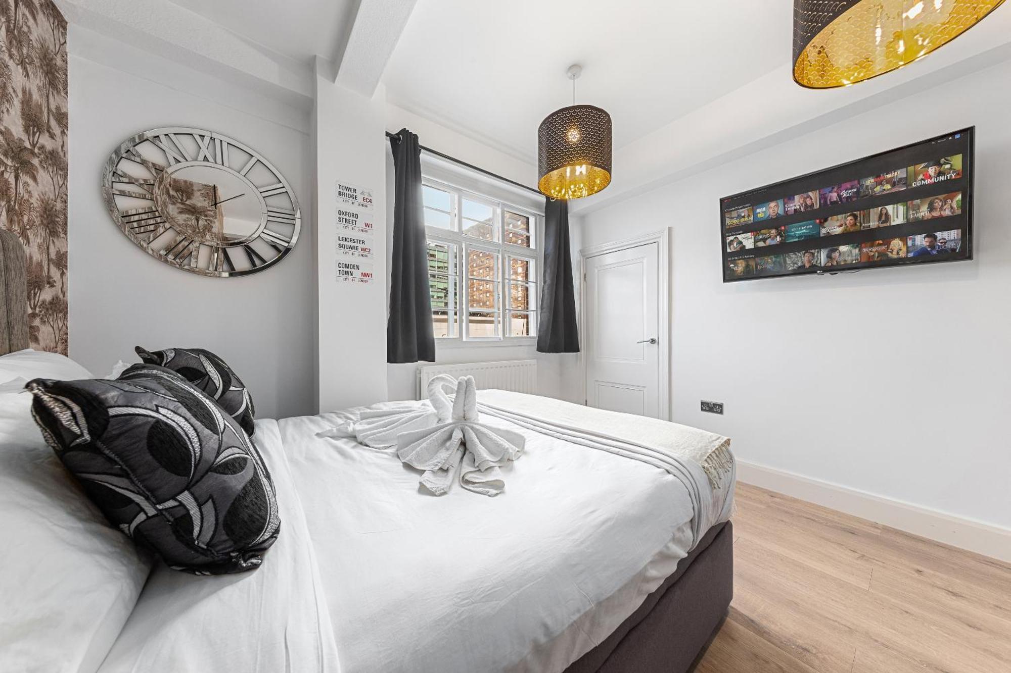 Central London Luxury, Relaxing Apartment! 2 Mins From Paddington Station! מראה חיצוני תמונה