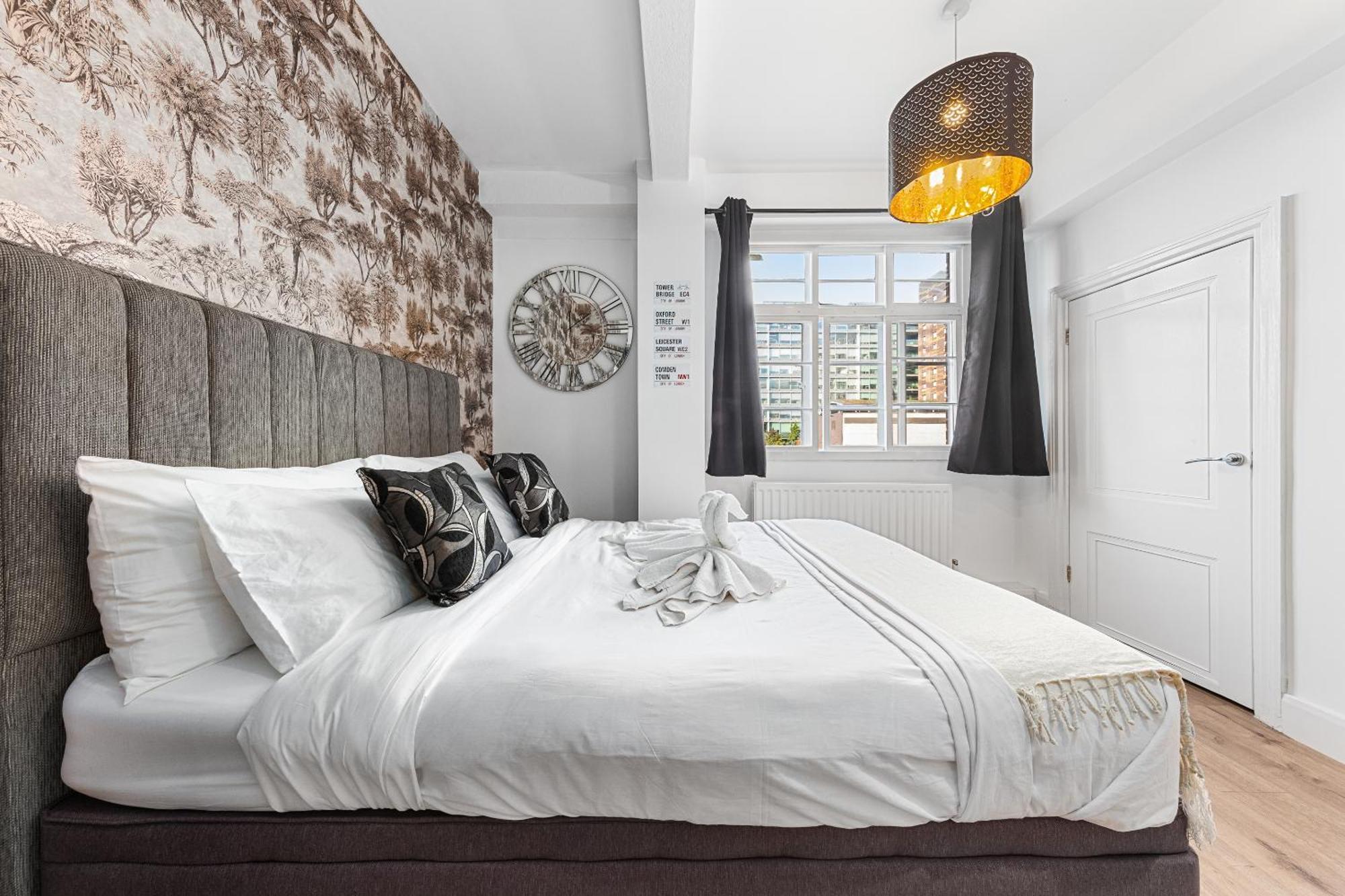 Central London Luxury, Relaxing Apartment! 2 Mins From Paddington Station! מראה חיצוני תמונה