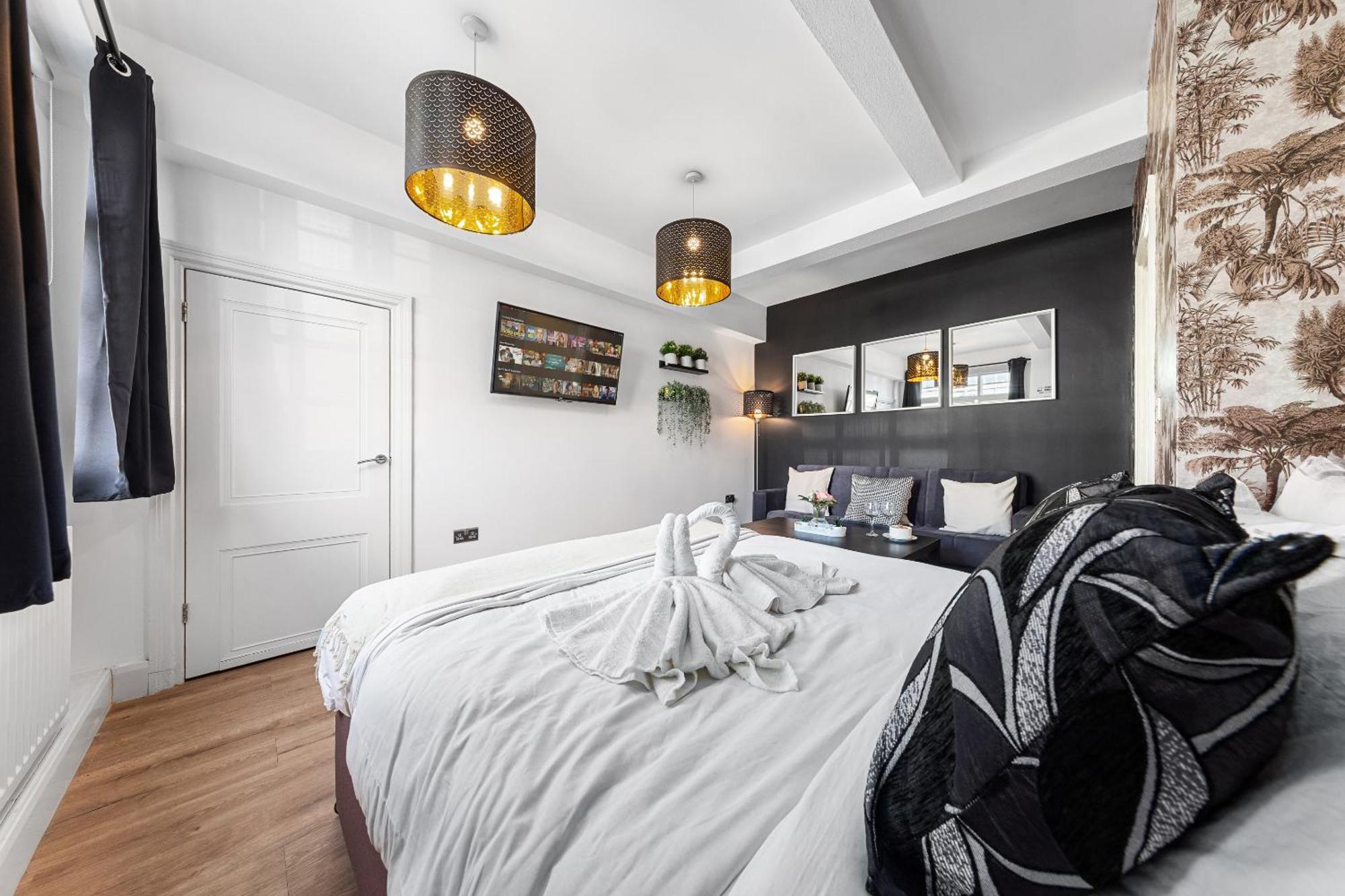 Central London Luxury, Relaxing Apartment! 2 Mins From Paddington Station! מראה חיצוני תמונה