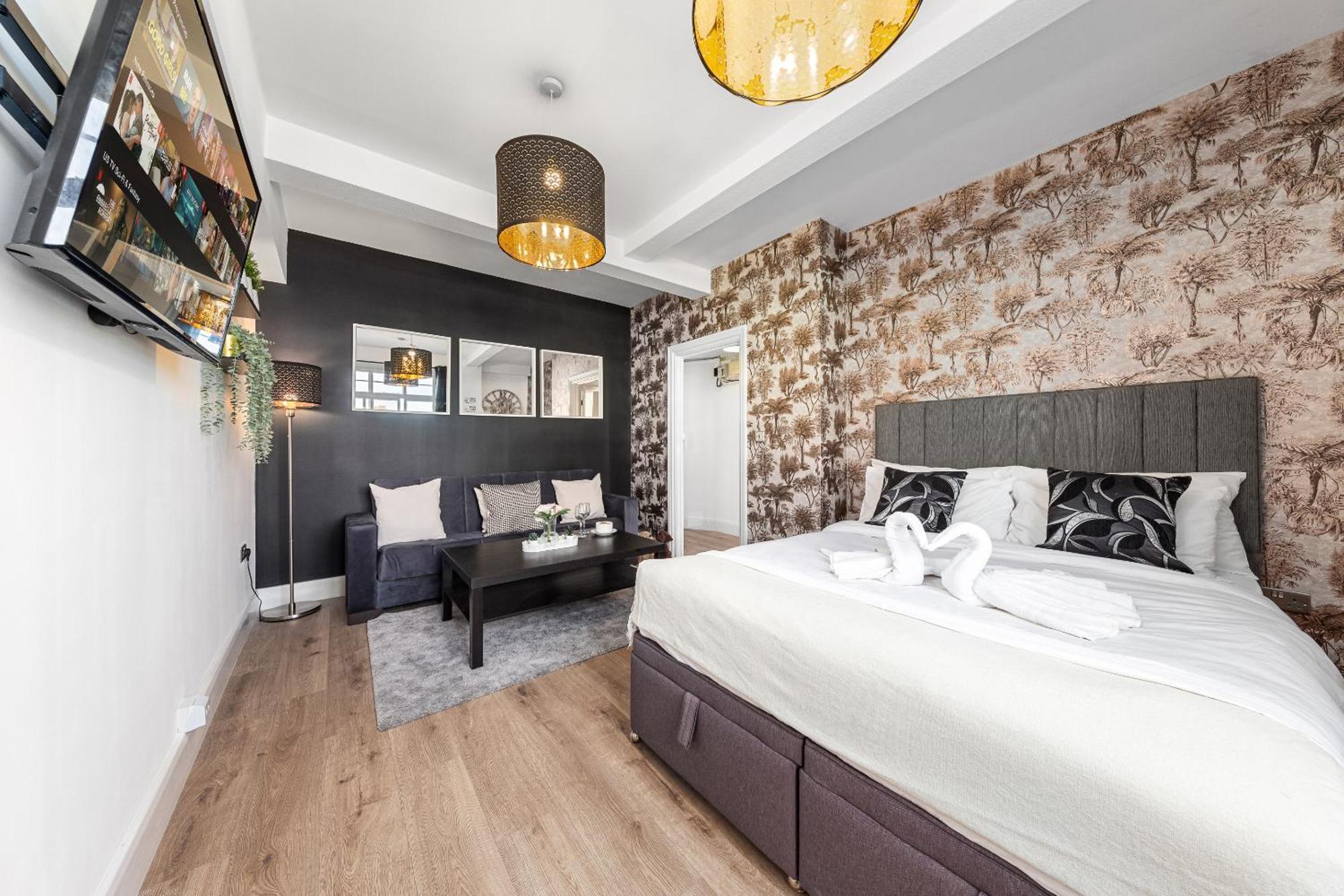 Central London Luxury, Relaxing Apartment! 2 Mins From Paddington Station! מראה חיצוני תמונה