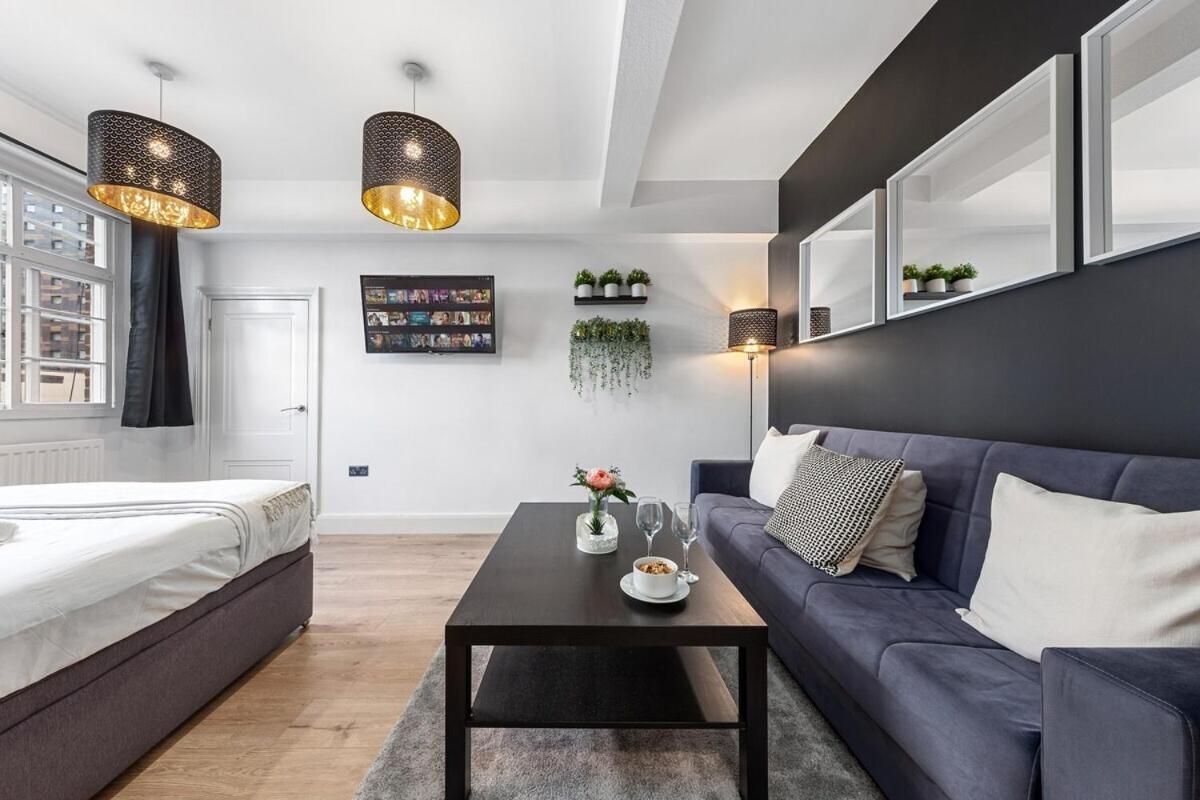 Central London Luxury, Relaxing Apartment! 2 Mins From Paddington Station! חדר תמונה