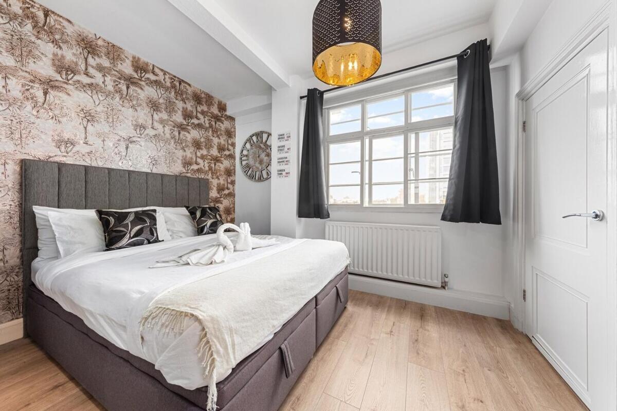 Central London Luxury, Relaxing Apartment! 2 Mins From Paddington Station! חדר תמונה