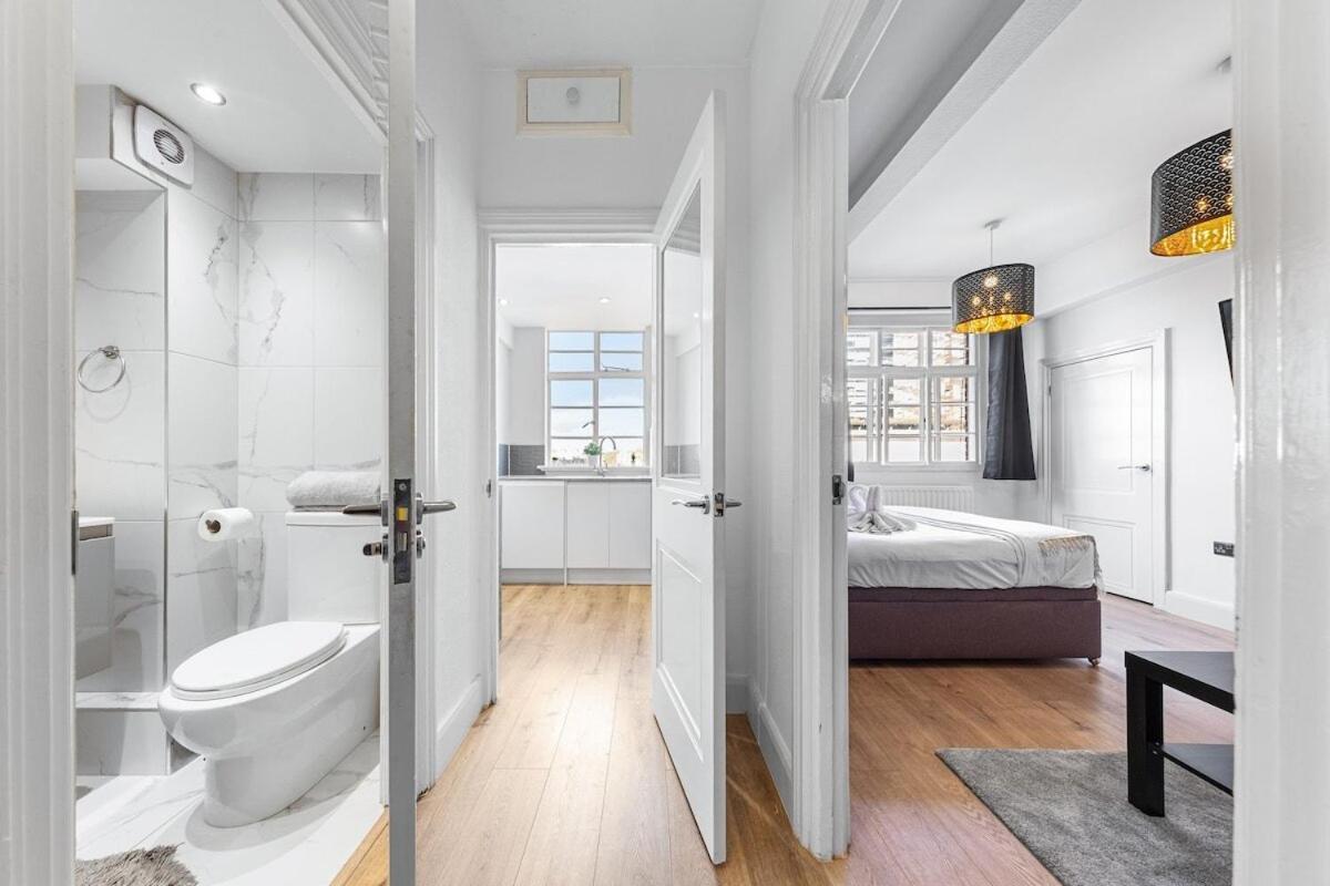 Central London Luxury, Relaxing Apartment! 2 Mins From Paddington Station! חדר תמונה