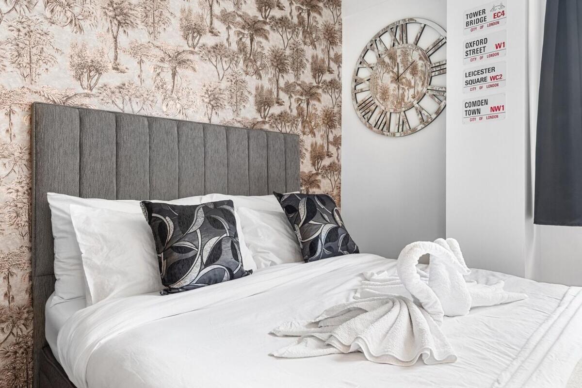 Central London Luxury, Relaxing Apartment! 2 Mins From Paddington Station! חדר תמונה